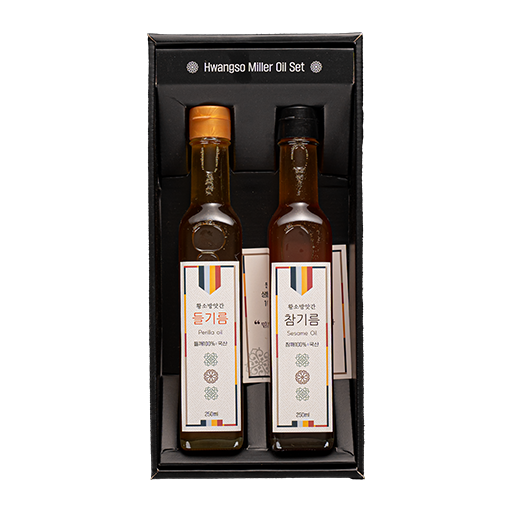 황소방앗간 참기름&들기름 선물세트 250ml BEST 1위 찜하기 참기름&들기름 선물세트
